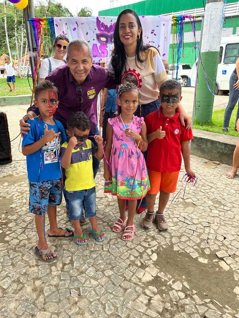 Camacã: Prefeitura realiza o CRAS Folia  com muita alegria